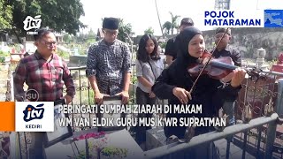 TULUNGAGUNG - Peringati Sumpah Pemuda Ziarah Di Makam Wm Van Eldik Guru Musik Wr Supratman