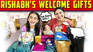 OMG! Rishabh के Aaye Bahut Saare Welcome Gifts🎁🥳Samayra Narula Opening Gifts😍