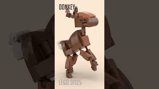 A Donkey With Only 84 Pieces | LEGO 31125