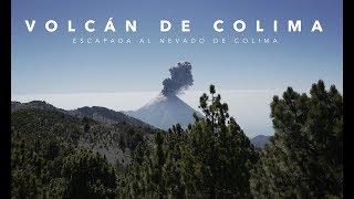 Nevado de Colima - Erupción del volcán de Colima (Sony a7sii)