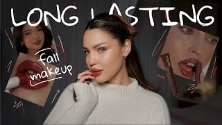 my long lasting makeup for fall | makeup that will last you forever