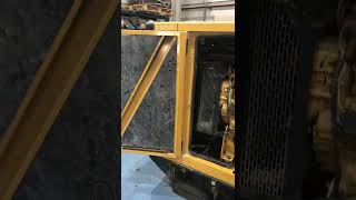 generator inside look, caterpillar engine power, #shorts