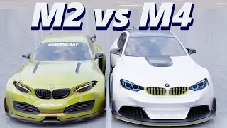 Which one you Like? BMW M2 Coupe vs BMW M4 F82 - Modified car Concept by HEAVENZ ART