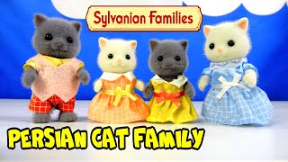 Sylvanian Families Persian Cat Family 🐱 5455. Сильваниан Фэмилис Семья Персидских котов 🐱.