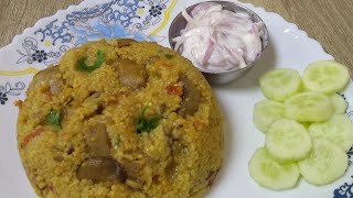 வரகு அரிசி காளான் பிரியாணி | Varagu Arisi Mushroom Briyani |Kodo Millet Mushroom Briyani |