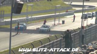 17. Opeltreffen Oschersleben 2012 - 1/8 Meile Finale Opel Corsa B Blitz Attack Racing vs Astra H