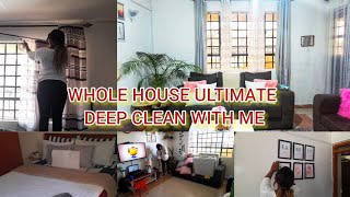 WHOLE HOUSE END MONTH DEEP CLEANING ROUTINE/WHOLE HOUSE DEEP CLEAN WITH ME/CLEAN & ORGANIZE WITH ME