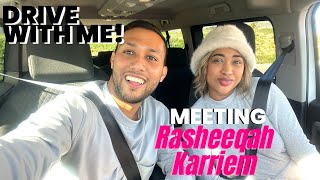 DRIVE WITH ME - Meeting Rasheeqah Karriem | INFLUENCER & ENTREPRENEUR | SOUTH AFRICAN YOUTUBERS