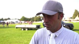 Tim Price happy with Vitali's work at Burghley