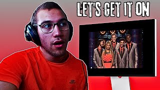 Reacting To Pentatonix - Let's Get It On( 10th Sing Off Performance)!!!