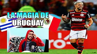 Mexicano reacciona a Giorgian De Arrascaeta de Uruguay / Flamengo.