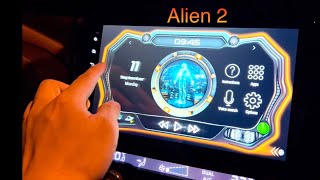 Alien 2 - New Premium Theme from Car Web Guru for Android Head Unit