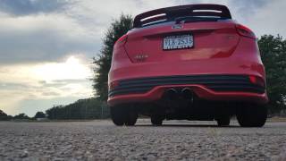 2016 Focus St Roush 3 inch catback and turbosmart bov