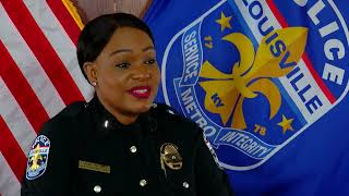 LMPD Chief Jacquelyn Gwinn-Villaroel cut sound on Wellness Center