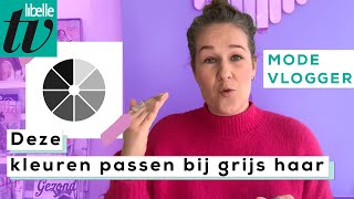 Deze kleuren passen het beste bij grijs haar - Libelle Modevlogger