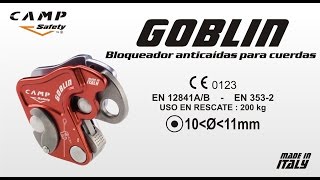 GOBLIN [ESP] - Bloqueador anticaídas para cuerdas