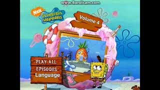 Opening To SpongeBob SquarePants Volume 4 2002 DVD