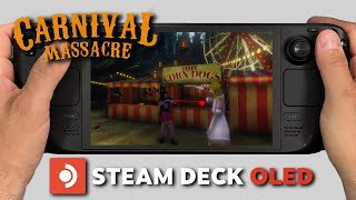 Carnival Massacre | Steam Deck Oled Gameplay | Steam OS | Next Fest Build