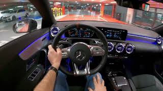 Mercedes AMG CLA 35 Night Test Drive