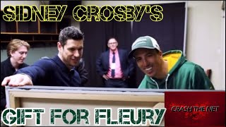 Unbelievable: Crosby's Thousand Game Tribute to Fleury!" @crashthenet0073