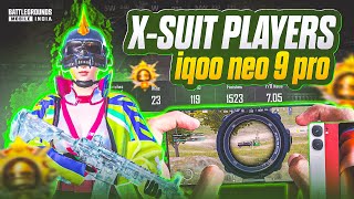 SOLO 🆚 SQUAD CLUTCHES 💥 IQOO NEO 9 PRO SMOOTH + 90 FPS PUBG / BGMI TEST 2024⚡