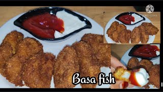 Basa Crispy Fish || Restaurant Style Fried Basa Fish Fry || KFC Style #TasmiyasKitchen