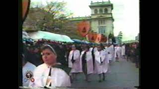 1991 Semana Santa Guatemala Resumen Viernes Santo Señor Sepultado Templo Recoleccion