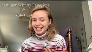 January Witchy Favorites / Yule + Christmas Haul! (Books, Tarot Decks, Yule Boxes, and More!)