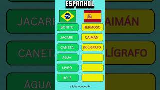 Perguntas básicas de espanhol. Quantas vocês consegue acertar? #quiz #quiztime #trivia #espanhol