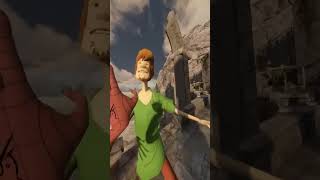 Spider Man VR VIOLATES Shaggy #vr  #virtualreality  #gaming  #spiderman