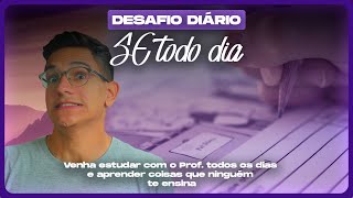 SE do Prof | Venha Estudar Junto com o Prof | 12/10/24