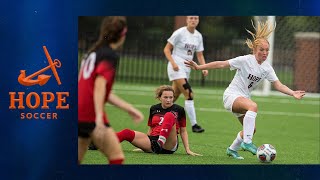 Hope vs. Kalamazoo | Women’s Soccer 10.29.22 | NCAA D3 Soccer | MIAA Tournament