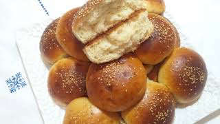 بريوش أو كرص يومي بدون بيض أو زبدة مفشفش و خفيف بطريقة ساهلة بلا قوة الدليك brioche au lait