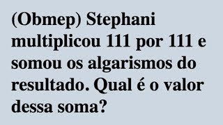 #MF6 Multiplicação de números naturais - questão 2 | Matemática 6º ano