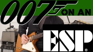 James Bond on an ESP Explorer - Nobody Does It Better - Carly Simon