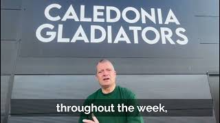 Graham Simpson MSP visits Caledonia Gladiators in East Kilbride