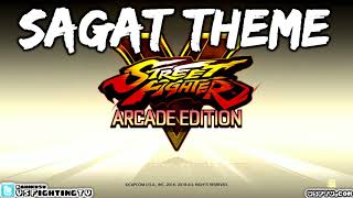 SFV: ARCADE EDITION - Sagat Theme (full version)