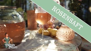 Rosenblütensaft