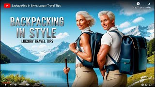 Backpacking in Style: Luxury Travel Tips