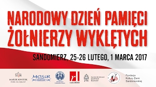 Narodowy Dzień Pamięci Żołnierzy Wyklętych Sandomierz 2017 zaproszenie