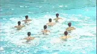 Team Waterloo-Laurier - Synchronized Swimming Canadian University Nationals 2009