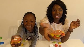 Sister challenge//challenge pâtes à modeler avec ma soeur //