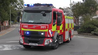 Suffolk Fire & Rescue Service - Sudbury WrL Responding