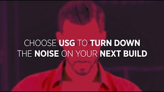 Dancing neighbor? Choose USG Levelrock® Brand Sound Attenuation System