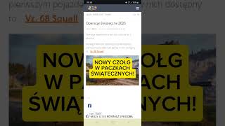 NOWY CZOŁG W PACZKACH #shots #wot #viralvideo #gaming