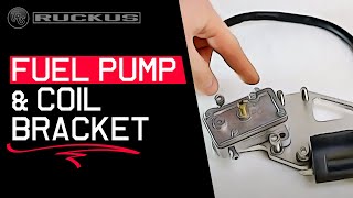 TRS FUEL PUMP AND COIL BRACKET RUNDOWN