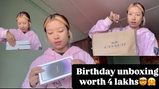 Birthday gift unboxing worth 4 lakhs❤️thank you to my brother