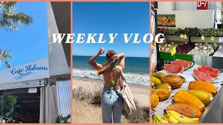 WEEKLY VLOG: lip filler + botox, drs appointment, beach time!