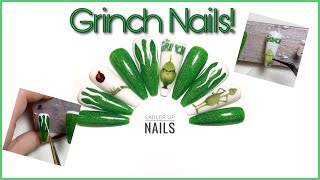 Merry Grinchmas! | GEL-X Christmas Nails