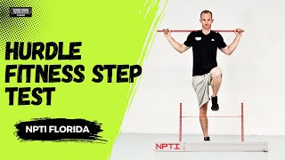 How to Perform the Hurdle Fitness Step Test | HURDLE STEPS EXERCISES | Benefits of Hurdle Step Test